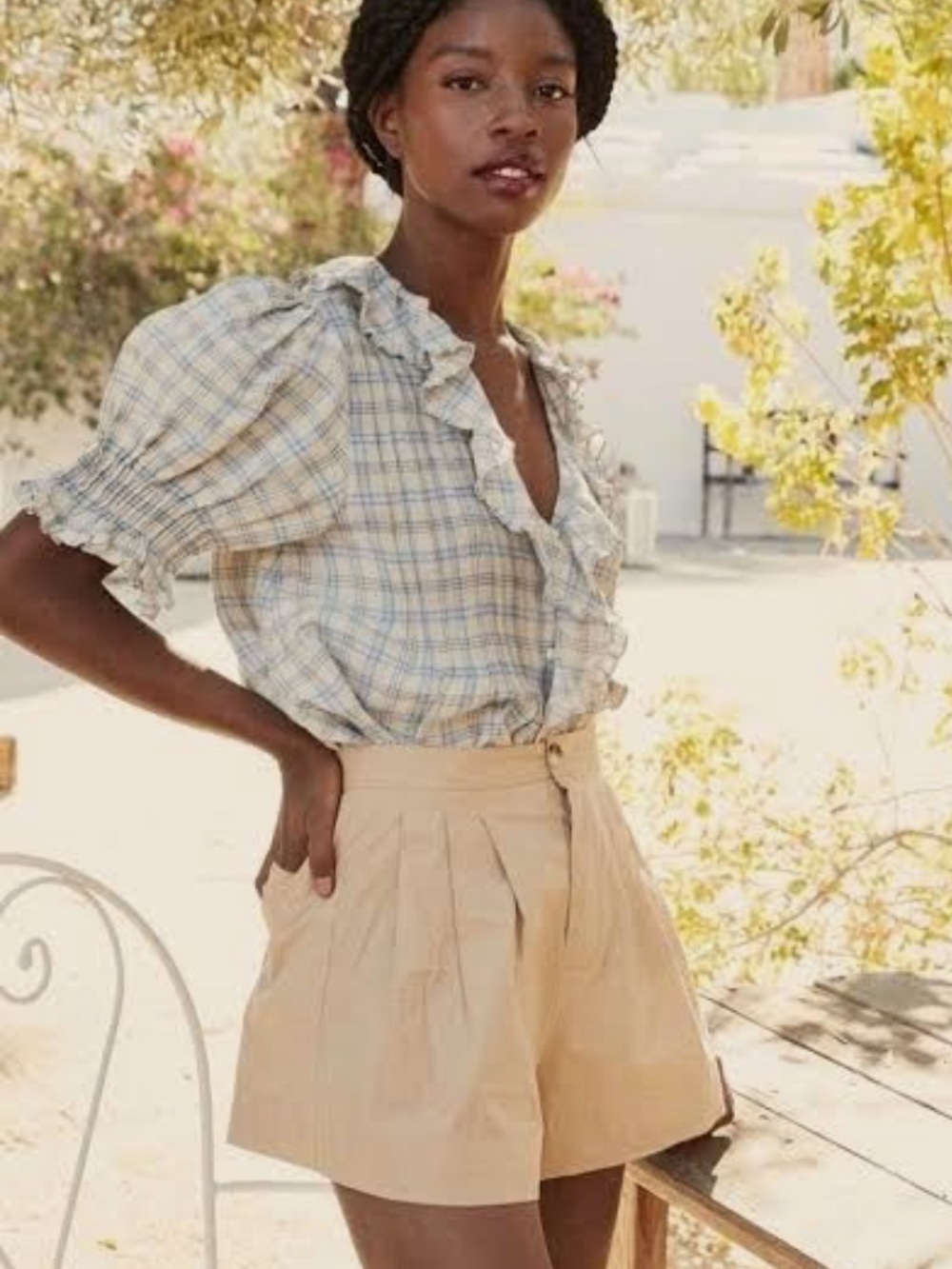 DOEN WHITE Jade Short